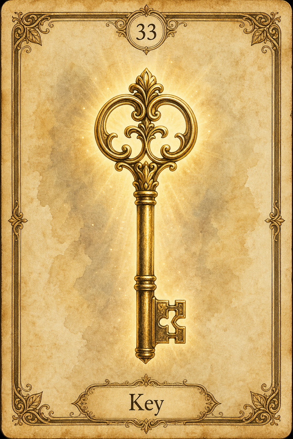 Key Lenormand card illustration